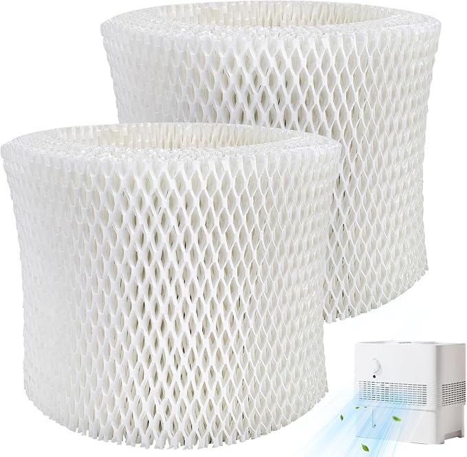 Xastro Upgraded Thickened Humidifier Wick Filter 2-Pack for Pelonis PSU10E1BB, PSU10E1WW, PSU10E2FWW, PSU10E2FBB - Replacement Humidifier Wicking Filter Compatible with Pelonis Humidifier by Xastro