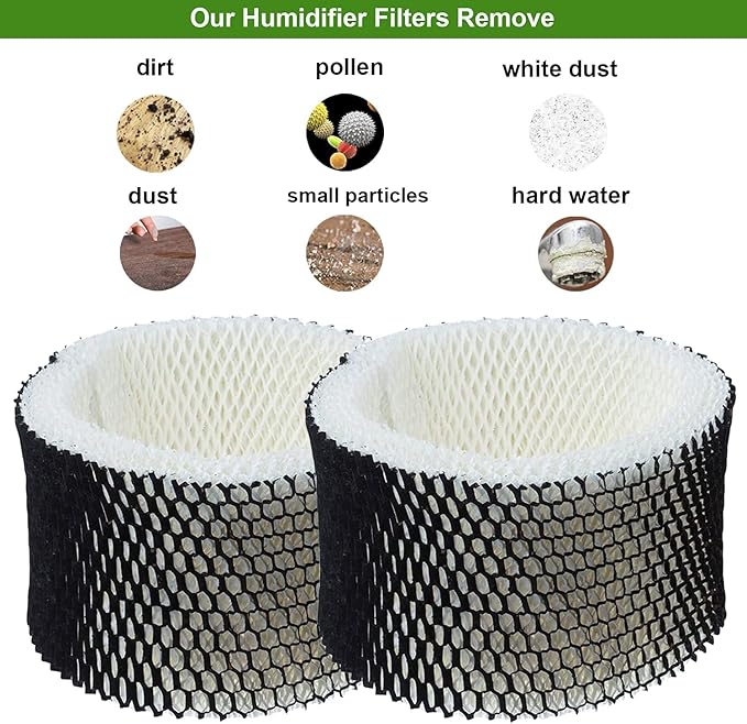 4-Pack Humidifier Wicking Filter Compatible with Holmes HWF62 & HWF62CS, Filter A Replacement Parts HM1701, HM1761, HM1300,HM1100 - Image 5
