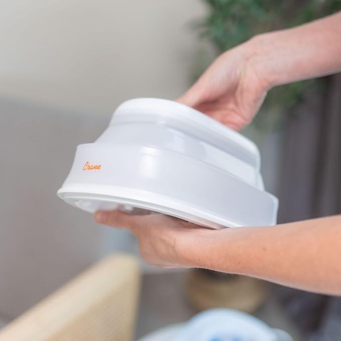 1 Gal. Warm Mist Collapsible Humidifier, White, Top Fill, for Medium Rooms Up to 500 sq. ft. - Image 7