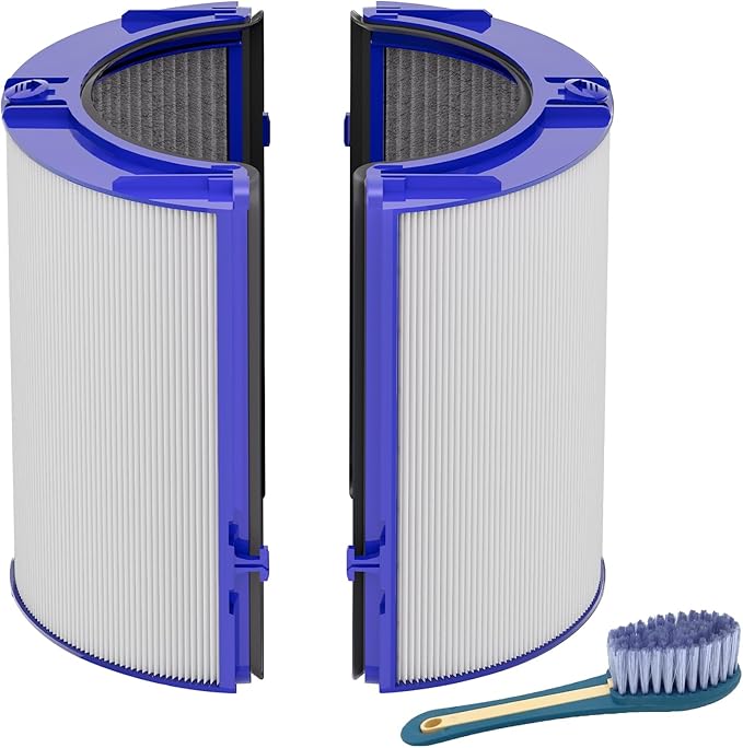 Leemone 2-IN-1 True HEPA+Carbon Filter Replacement for Dyson PH01 HP06 TP06 HP07 TP07 HP09 TP09 TP10 HP10 Air Puri-fier 360° Combi Glass Pure Cool Hot Humidify Fan, 1 Pack by Leemone