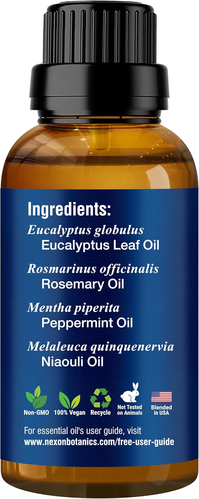 Breathe Essential Oil Blend 30 ml - Breath Sinus Relief with Menthol Oils - for Humidifiers, Diffusers, and Aromatherapy - Nexon Botanics (Pack of 2) - Image 9
