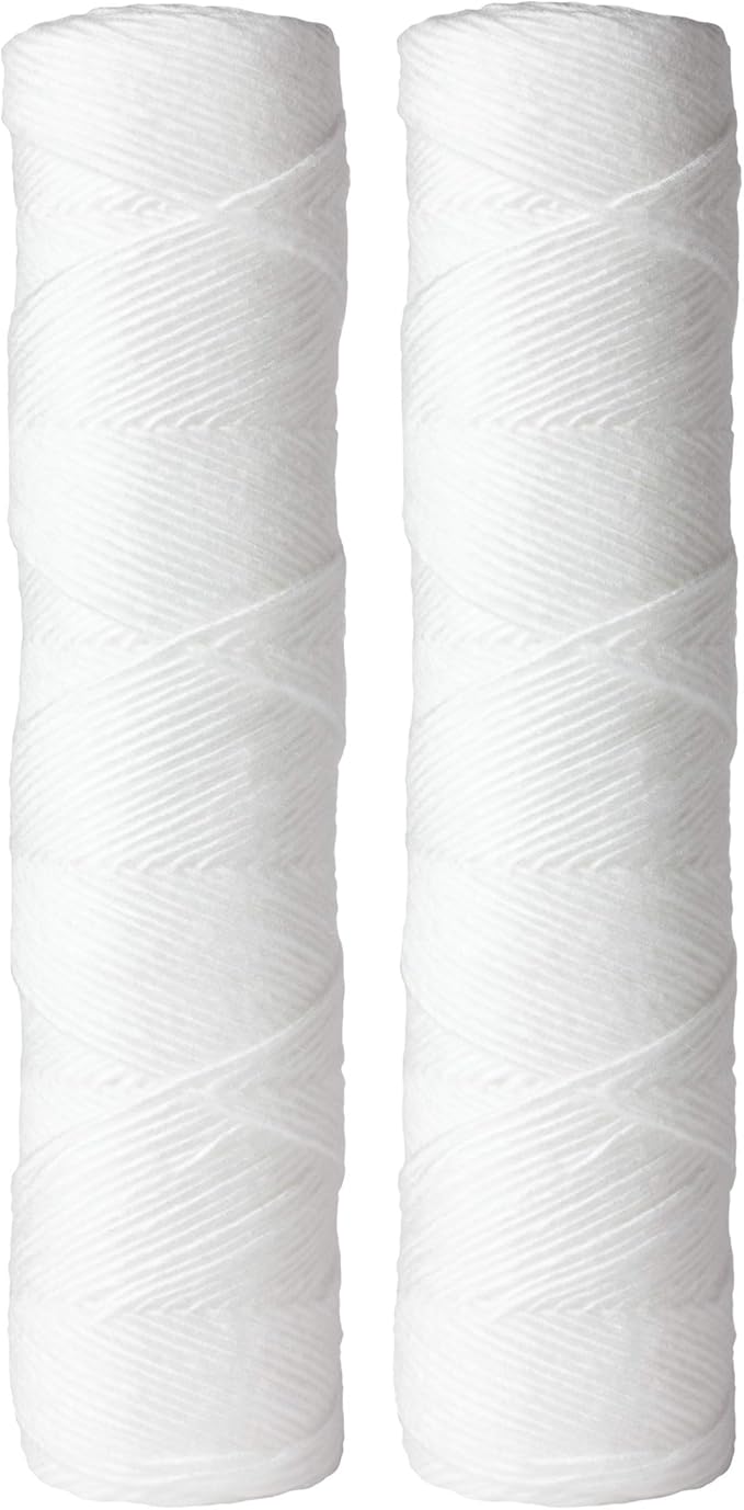 AO Smith 2.5"x10" 35 Micron Sediment Water Filter Replacement Cartridge - 2 Pack - For Whole House Filtration Systems - AO-WH-PRE-R2 by AOSmith