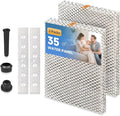 35 GA35 Replacement Humidifier Water Panel Evaporator Compatible with Aprilaire H635EZ1A 4839 Kit Filter or 560, 568, 600, 700, 760, 768 350, 360, 10" x 13" x 1.75" 2-Pack by Unknown