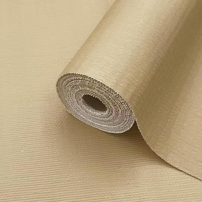 Drawer Liner and Shelf Liner for Kitchen Cabinet Liner Non-Adhesive Non-Slip Shelf Paper, Thick Strong Grip Waterproof Easy to Clean for Shelves, Cupboard, Desks, Khaki, 12 in x 20 FT by TheBaDaz