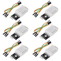 6pcs DHT22 Digital Temperature and Humidity Sensor Module AM2302 Temperature Humidity Monitor Sensor Replace SHT11 SHT15 for DIY Electronic Practice by AEDIKO