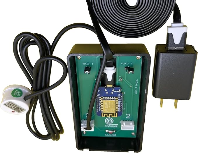 Non-Contact Liquid Level Alert with Text Message and email Notifications, A/C Powered with a 5 ft Sensor, uses WiFi - Image 3