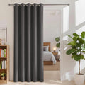BONZER Room Dividers Curtain - Room Darkening Privacy Noise Reduce Thermal Insulating Window Curtains for Bedroom Living Room Doorway, 84L x 60W Inch (7L x 5W ft), 1 Panel, Dark Grey by Bonzer