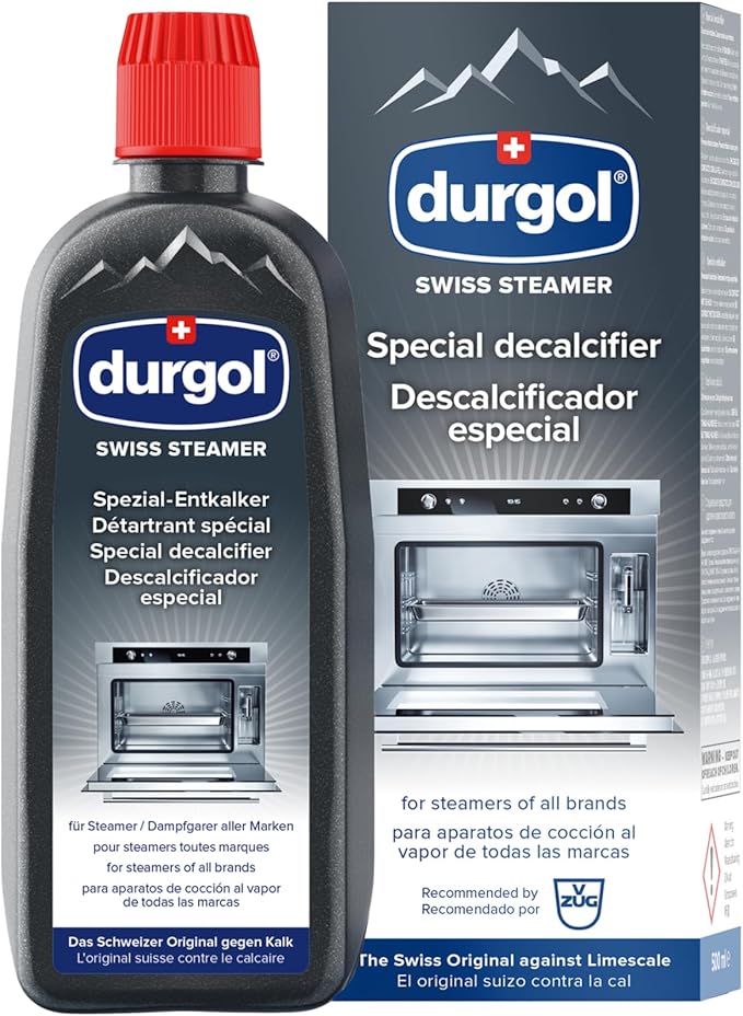 Durgol Swiss Steamer, Descaler and Decalcifier for All Brands of Steamer Ovens, 16.9 Fluid Ounces by Durgol