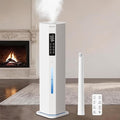Humidifiers for Bedroom - GloryAir 2.38Gal/9L Top Fill Cool Mist Humidifier for Large Room 500ft² 120H Last with Auto Mode 7-Color Light Humidistat Aroma Box Quiet Humidifiers for Plants Baby & Adults by PeaceCozinessComfortable