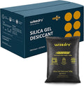wisedry 10 x 500 Grams [11 lbs] Rechargeable Silica Gel Car Dehumidifier, Microwave Fast Reactivated Desiccant Packets Large for Gun Safe Closet Basement Garage Storage Moisture Absorber Bag Reusable by wisedry