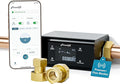 Frizzlife LP365-P 1.25-Inch Smart Water Monitor and Automatic Shutoff - 0.01GPM Ultrasonic Micro Leak Detection, APP Wi-Fi Remote Control,Pressure+Flow Monitoring, for 1-1/4-Inch Diameter Pipe by FRIZZLIFE