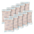 100 Gram (10 Packets) Silica Gel Packets, Desiccant Packs Silica Gel Desiccant Packets for Storage Rechargeable Moisture Absorbers Bags with Indicating Beads by ROOMLINE