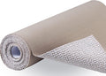 Premium Drawer and Shelf Liner for Cabinet, Non Adhesive Liner for Kitchen, Strong Grip Non Slip Shelf Liners for Kitchen Cabinets, Storage, Drawers, Shelves, Kitchenware and Tableware (Beige) by Iwtmm