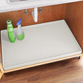 FLATO Waterproof Under Sink Mat 25" x 19" Shelf Liner for Kitchen and Bathroom, Cabinet Protector, Organizers and Storage, Flexible Silicone Drip Tray by Unknown