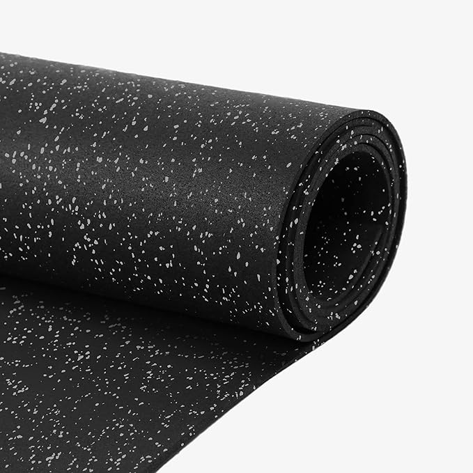 Flooring Inc's 1/4" Thick Tough Rubber Flooring Roll | Flexible Recycled Rubber Floor Mats for Home Gym | Heavy Duty Rubber Mat for Home Gyms, Sheds, Horse Stall Mat or Trailer - Image 5