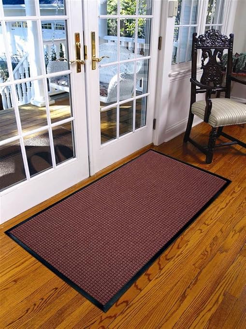 NoTrax 3'x10' Guzzler Commerical-Grade Entrance Mat, Dirt and Moisture Control, Rubber-Backed, Indoor/Outdoor, Brown, 166 by NOTRAX%C2%AEPREMIUMFLOORMATTING