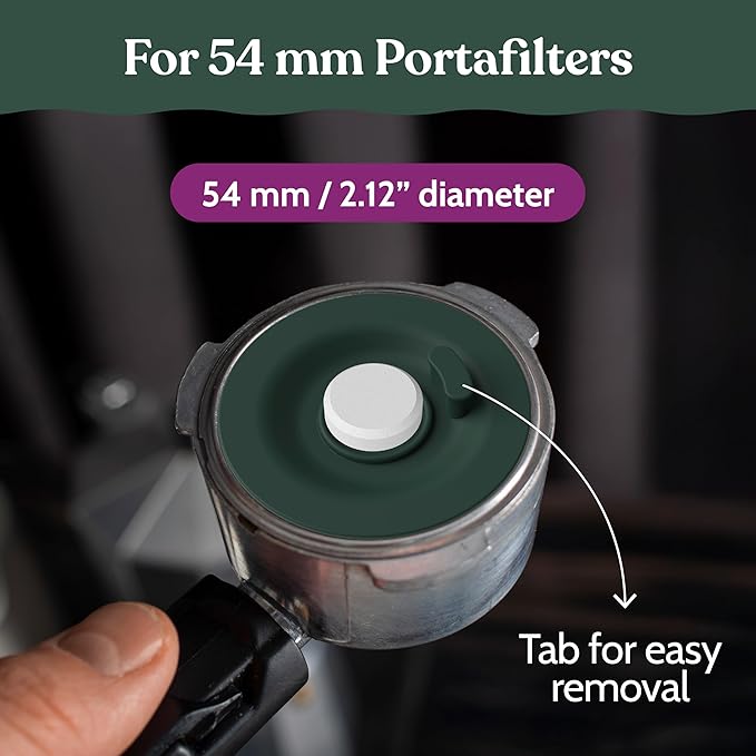 Roobi Espresso Cleaning Disc Compatible with Breville. 54mm Backflush for Disc Espresso Cleaning Tablets, 2 Pack - Image 2