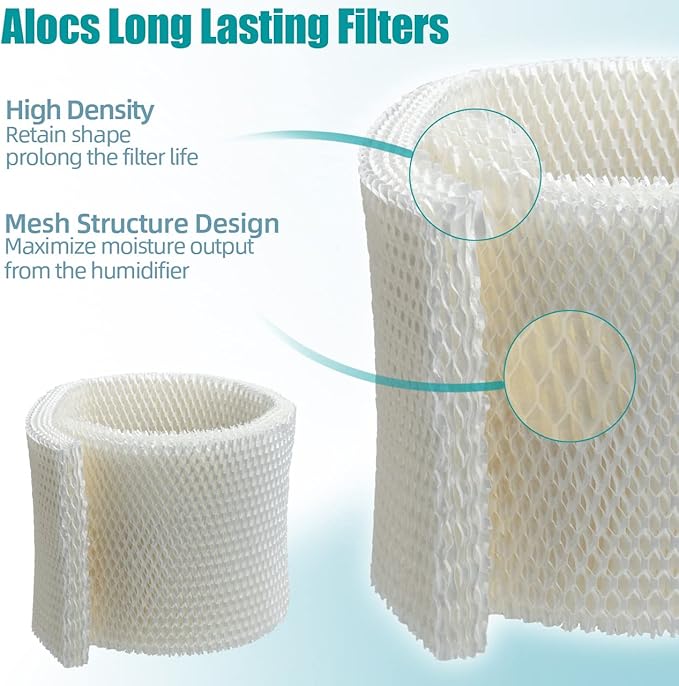 Alocs MAF2 Humidifier Wick Filter for Air-Care - Essick Air Moist Air MA0800 MA08000 MA0600 MA0601; Kenmore 32-15508 15408 154080 (2-Pack) - Image 4