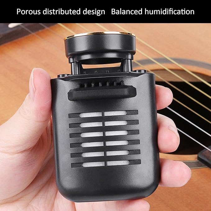 Guitar Sound Hole Humidifier with Hygrometer for Acoustic Guitars Universal Fit Humidity Control Tool Musical Instrument Maintenance Accessory - Image 5