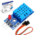 3 Set Digital Temperature and Humidity Sensor Modules, Compatible with DHT11, 3.3V–5V Sensors for Arduino with Dupont Wires by Usdrwam