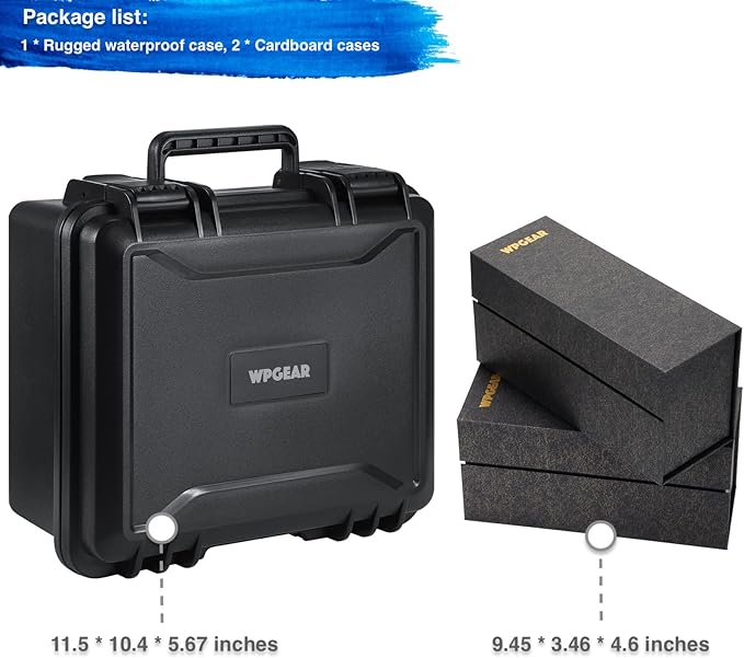 Waterproof Toploader Storage Boxes for 3" x 4" 35PT Rigid Card Holder, Trading Card Case Set Hold 570 Toploaders Totally, Fit Sport Card with ONE Touch Magnetic Card Holder - Image 7
