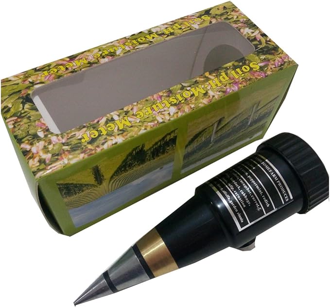 Professional Soil pH Meter Tester Moisture Sensor Soil water monitor Soil Tester PH Instrument Hygrometer monitor humidity data logger recorder PH range 3~8ph Moister range 1~8 - Image 5