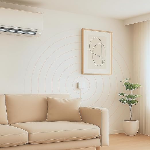 Air Quality Sensor & Air Quality Monitor Indoor – Smart Indoor Air Quality Monitor with PM2.5, VOC, Temperature & Humidity | Air Quality Tester for Home, Office & Rentals - Image 2