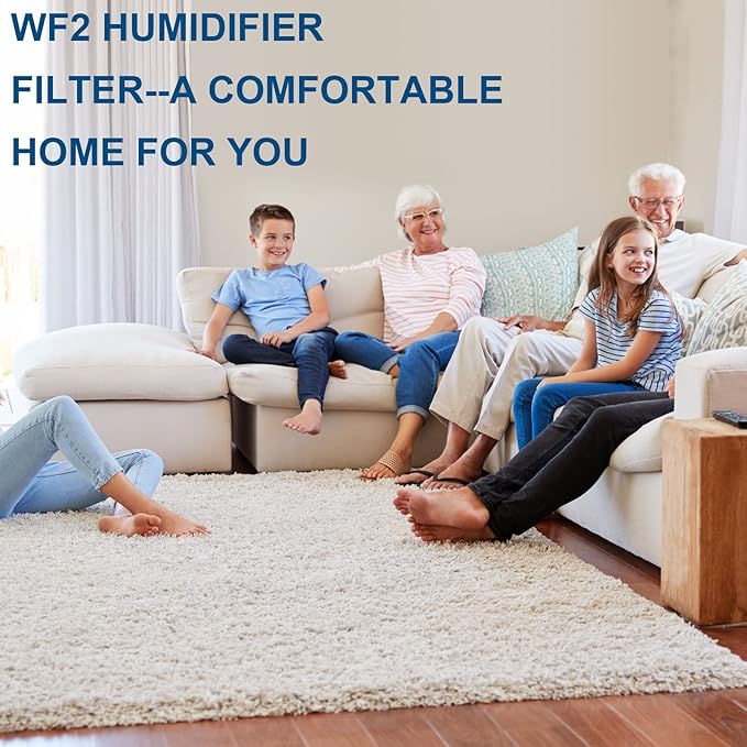 WF2 Humidifier Filter Replacement for Vicks V3500 V3100 V3900 V3700 VEV320,Kaz 3020 & Re-Lion WA-8D Cool Mist Humidifiers,Pack of 6 by TOMOON - Image 8