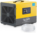 70 Pint Crawl Space Dehumidifier with Energy Star & Pump & Drain Hose for Basement, Commercial, Whole House, Industrial, Water Damage Restoration, Spaces Up to 2000 Sq Ft, Auto Defrost,Memory Restart by ClickheretofollowSijipt