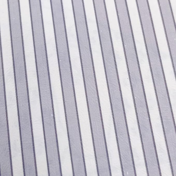 Yifely Blue White Stripes Shelf Liner Drawer Units Decor Sticker Self-Adhesive Furnitures Decor Paper 17.7 Inch by 9.8 Feet - Image 11