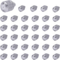 Fogland Misting Nozzles for Cooling System:35pcs Clogging-Prevent Cleanable Stainless Steel Mist Nozzles 0.016" Orifice 10/24 UNC for Patio Garden Trampoline by Fogland