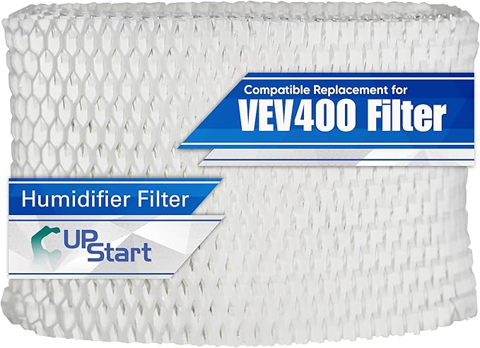 WF2 Wicking Filter for Vicks VEV400 Replacement Filter - Compatible with Protec PWF2 Humidifier Filters VEV400V3 Cool Mist by UpStart+Components