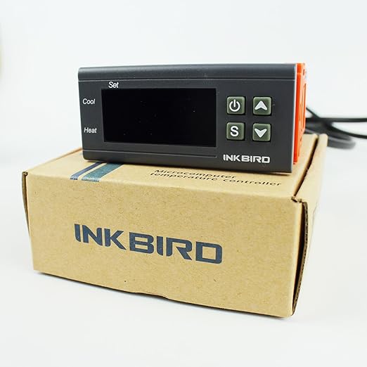 Inkbird All-Purpose Digital Temperature Controller Fahrenheit &Centigrade Thermostat w Sensor 2 Relays (ITC-1000) - Image 6