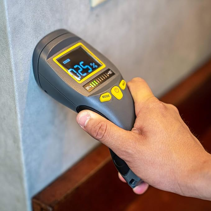 General Tools LCD Moisture Meter #MM8 - Leak and Humidity Detector - Pinless and Non-Invasive - Image 10