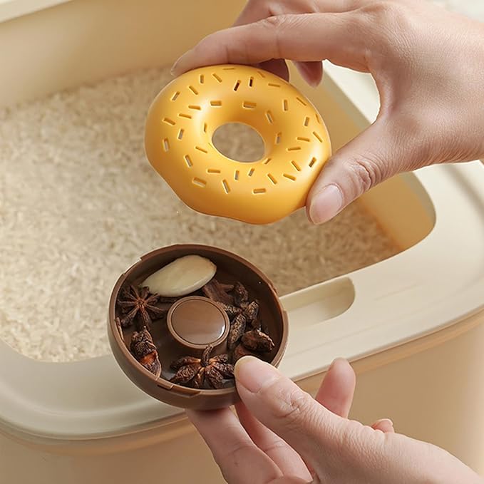 Doughnuts Shape Storage Organizers with Reusable Designs Accessory for Closet Shoe Cabinet Travel - Image 8