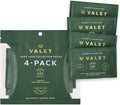 Valet 65% Two-Way Humidity Packs for Aging and Long Term Storage, 4-Pack, 60g Each, Prevents Leaks and Controls Moisture with Natural Craft Paper Design, Resealable Bag by Valet