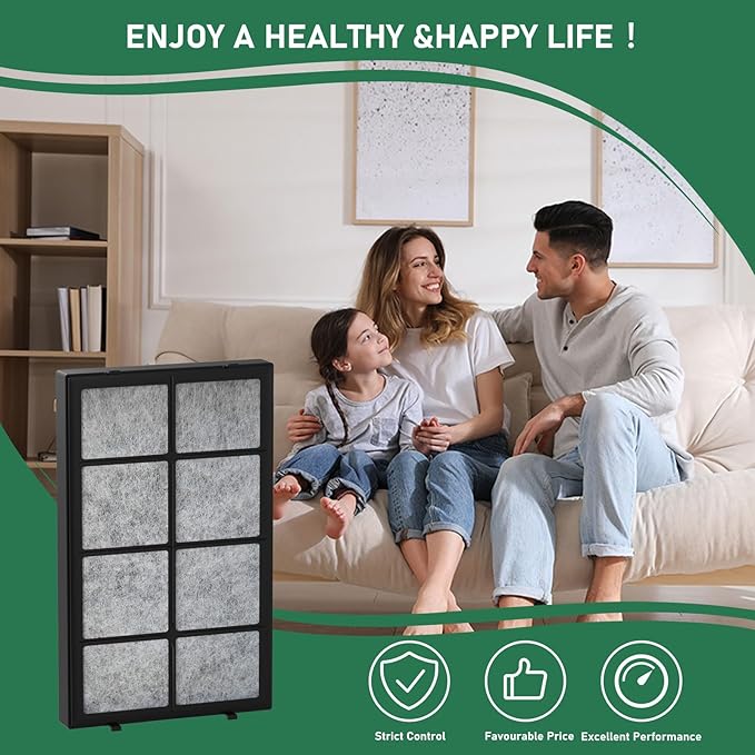 Carmerny 1051 Humidifier Air Filter Compatible with AIRCARE 1051 Evaporative Humidifier Essick Air Part # 1051-Models 4DTS300, 4DTS900, 696400HB, 696800, H12300HB, H12400HB, and H12600, 2 Pack - Image 5