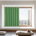 NICETOWN Blackout Curtains 72 inches Long, Grommet Privacy Window Treatment Thermal Insulated Room Darkening Sliding Glass Door Drape for Bedroom Living Room, 1 Panel, W100 x L72, Froest Green by NICETOWN