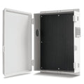 Outdoor Electrical Junction Box, ABS Water Resistant Enclosure with Internal Mounting Panel & Hinged Cover, 15.7" H* 11" L* 4.1" W by Namunanee