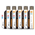 Frigga 5 Pack Temperature Data Logger Single Use Temperature Recorder 28800 Points USB Temperature Loggers High Accuracy 200 Days Cold Chain Transportation with PDF CSV Report, U1 by Frigga