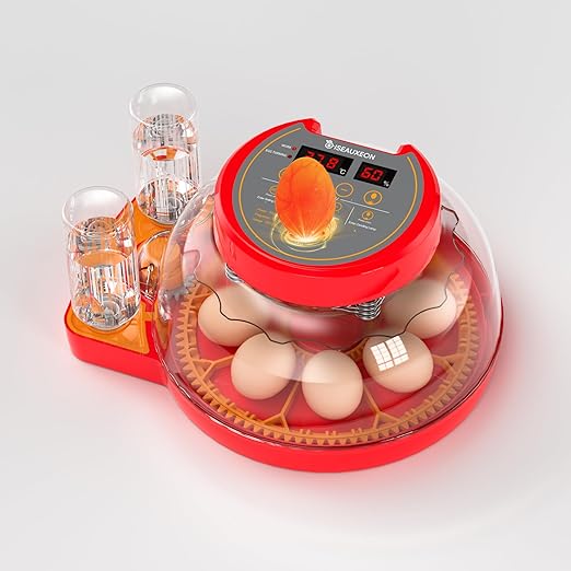 8 Chinken Incubators for Hatching Eggs with Automatic Egg Turning and Humidity Control Automatic Water Refill,Egg Candler Nature Right 360 Incubator Duck Quail Chick Turkey Hatching Incubator - Image 11