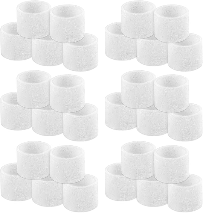 30-Pack Top Fill Humidifier Replacement Filters for LEVOIT Classic160, Dual150, Dual200S, Classic300(S), LV600S, OasisMist450S, Superior 6000S Humidifiers by Beckacher