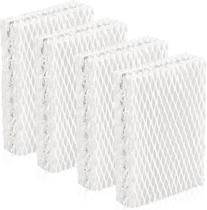 4Pcs WF813 Humidifier Filters Replacement Wick Filter Compatible with Equate EQWF813 EQ-2119-UL Relion RCM-832 RCM-832N ProCare PCWF813 PCCM-832N Protec WF813 Cool Mist Humidifier by KingBra
