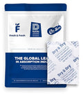 Dry & Dry Silica Gel Packets, Desiccants - Rechargeable Fabric Silica Gel Packs, Silica Packets, Desiccant Packs for Storage - 100 Pack (10 Gram) by DryDry