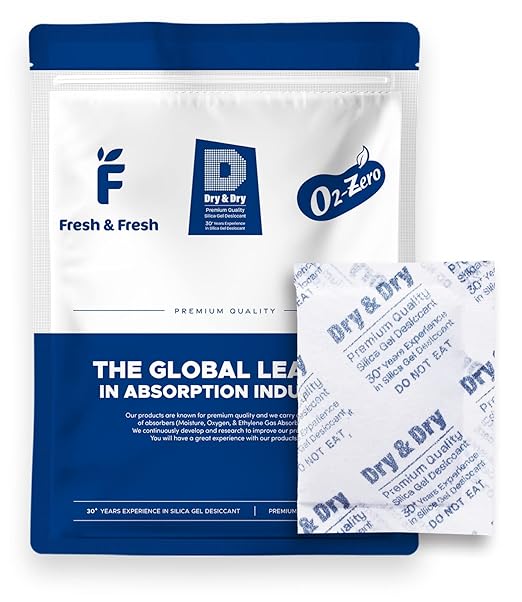 Dry & Dry 10 Gram [500 Packets] Silica Gel Packets, Desiccants - Rechargeable Fabric Silica Gel Packs, Silica Gel, Silica Packets, Desiccant Packs for Storage by DryDry