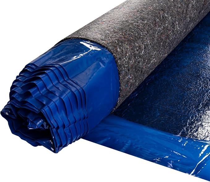 3-in-1 Premium Felt Underlayment with Vapor Barrier with pre-Attached Tape Seal- Bestlaminate - Green - 3mm - 100sq.ft./roll - Image 6