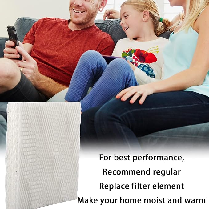 HIFROM 2Pack Replacement Humidifier Wick Filters Water Panel Filter Compatible with Carrier HUMCCSBP2212 HUMCCSBP2312 HUMCASBP2312 HUMCCSBP2412 Humidifier P110-1045 - Image 6
