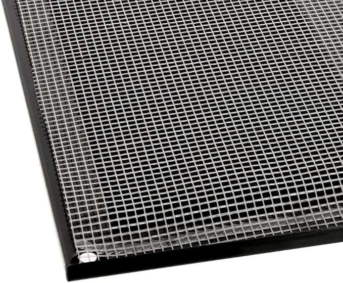 14x4 inch (Duct Opening) Vent Cover - Black Ventilation Covers for Wall and Ceiling - Metal Return Grille - HVAC AC Air Vents Register for Indoor and Outdoor Use with Mesh - Image 4