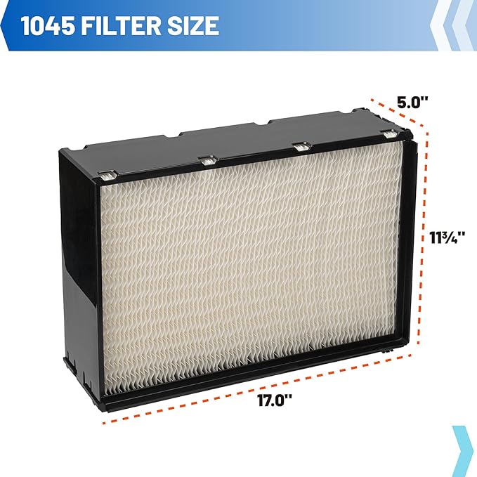 Humidifier Wick Filter 1045 Replacement for Aircare Essick Air Evaporative Humidifiers Fits H12AEUO, H12AUKP, H12001, H12300, H12300HB, H12400, H12400HB, H12600 Console Wicking for Air Care 1045 - Image 7