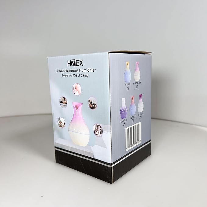 Spiral Essential Oil Diffuser with 7 Color Changing Lights and 5V USB Cable for Home Office, 130ml Mist Humidifier Silent Aroma Diffusers, Variant Colors (Fuchsia) - Image 9